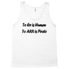 to err is human funny t shirt pirate humor parody s 3xl Tank Top