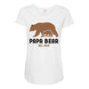 Papa Bear Maternity Scoop Neck T-shirt