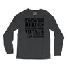 Vietnam Veteran Grandson Long Sleeve Shirts