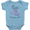I Love My Trucker To The Moon And Back To Infinity And Beyond Forever Baby Bodysuit