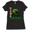 mjolnir calling Ladies Fitted T-Shirt