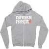 ginger ninja Zipper Hoodie