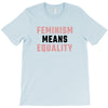 Feminism Means Equality T-Shirt