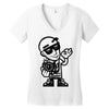 low life Women's V-Neck T-Shirt