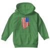 sa distress flag cool american Youth Hoodie