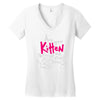 are you kitten me Women's V-Neck T-Shirt