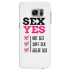 SEX YES HOT SEX SAFE SEX GREAT SEX Samsung Galaxy S7 Edge