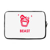 instinct attention gorilla beast Laptop sleeve