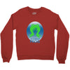 the green frog Crewneck Sweatshirt
