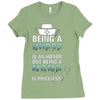 nurse nana Ladies Fitted T-Shirt