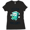 let's play video games Ladies Fitted T-Shirt