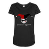 dr. harleen frances quinzel Maternity Scoop Neck T-shirt