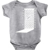 i warned you Baby Onesie
