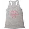 happy valentines day Racerback Tank