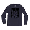 free high fives t shirt x large funny humor geek awesome highfive cool Long Sleeve Shirts