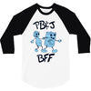 peanut butter and jelly   bff 3/4 Sleeve Shirt