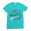 quiet place Ladies Fitted T-Shirt