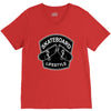 skateboard V-Neck Tee