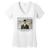 René Magritte The Son Of Man Women's V-Neck T-Shirt