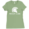 molon labe spartan rifle Ladies Fitted T-Shirt