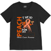 wear peach for  my [you can write any name] V-Neck Tee