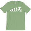 dj evolution funny music mixing djing disk jockey turntable T-Shirt