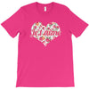 Jet'aime Flower Heart T-Shirt