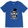 steampunk panda V-Neck Tee