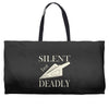 silent but deadly blow Weekender Totes