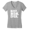 best. mom. ever Women's V-Neck T-Shirt