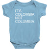 it's colombia not columbia Baby Onesie