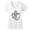 kiss my soft ass Women's V-Neck T-Shirt