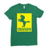 unicorn Ladies Fitted T-Shirt