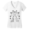 assemble megazord Women's V-Neck T-Shirt