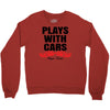 Plays With Cars Crewneck Sweatshirt