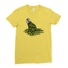 rigeon playing Ladies Fitted T-Shirt