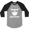 breaking bad heisenberg 3/4 Sleeve Shirt