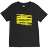 danger danger friend zone funny slogan V-Neck Tee