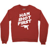 han shot first Crewneck Sweatshirt