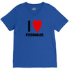 i love personalize V-Neck Tee