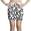 together we make a family Mini Skirts