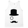 moustache gentleman Tank Top