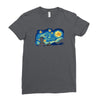 super starry night Ladies Fitted T-Shirt