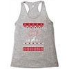 merry christmas ugly christmas sweater Racerback Tank
