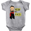 new face Baby Onesie