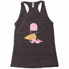 ice cream ghost Racerback Tank