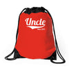 uncle since 2013 Drawstring Bags