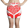 autism mom my heart Mini Skirts