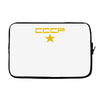 cccp retro,ussr,communist,russia,cold war,fun Laptop sleeve