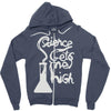 science gets me high Zipper Hoodie